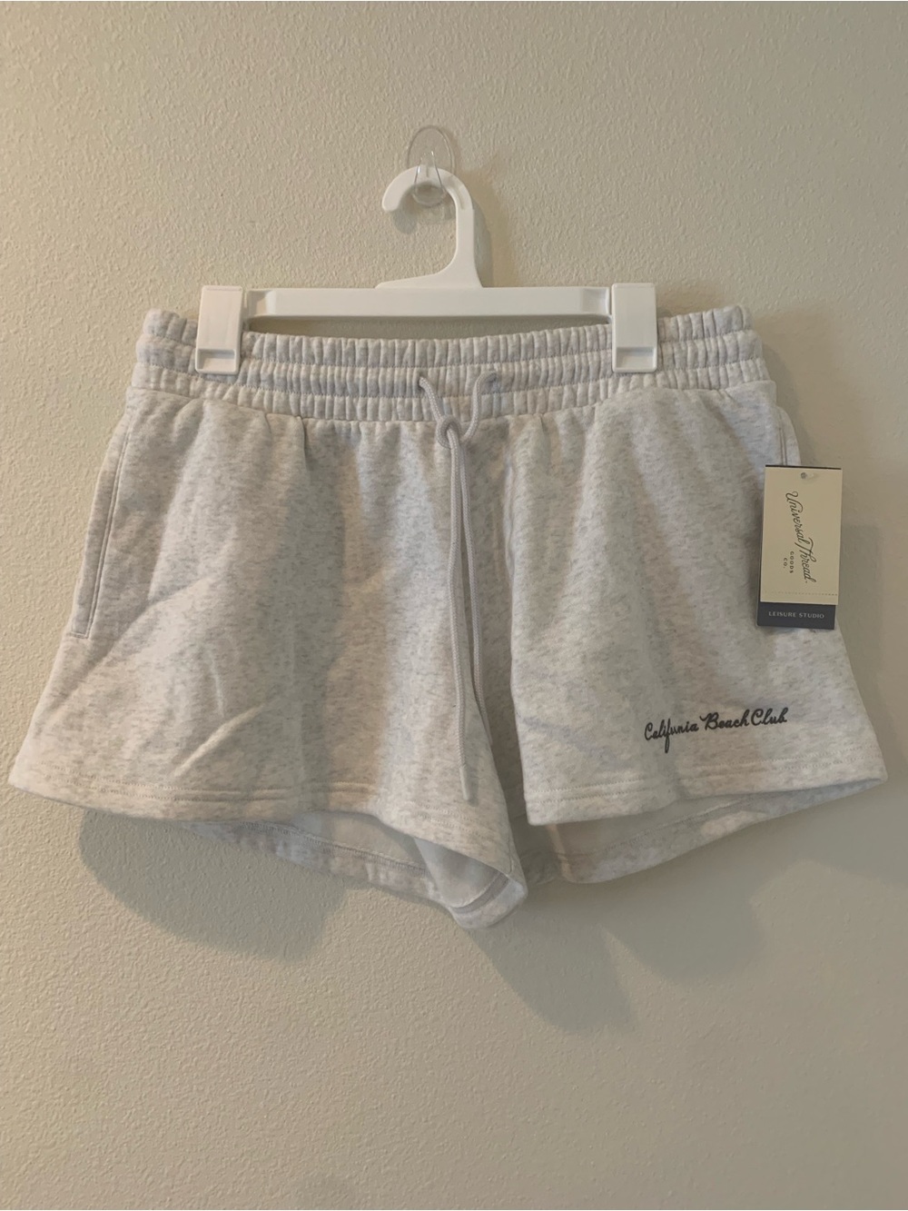 Target Women's Light Heather Gray Athletic Lounge Shorts